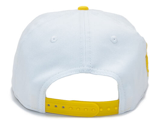 Kšiltovka New Era New York Yankees White/Yellow Pop Leabas Snapback
