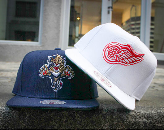 Kšiltovka Mitchell & Ness Florida Panthers Wool Solid Navy Snapback