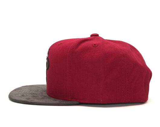 Kšiltovka Mitchell & Ness Dark Agent Miami Heat Red Snapback