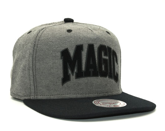 Kšiltovka Mitchell & Ness Rewind Orlando Magic Grey Snapback