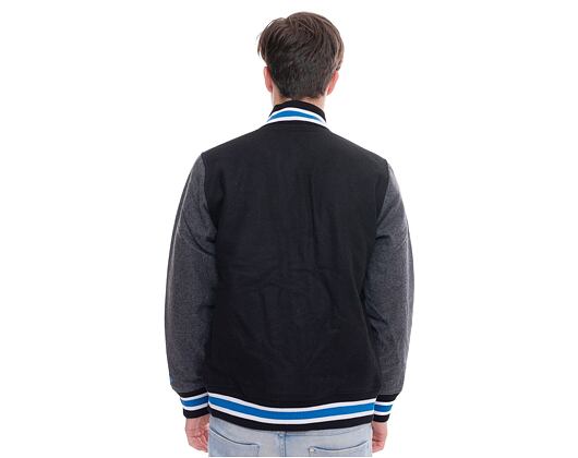 Bunda New Era FF Varsity Black/Blue Logo