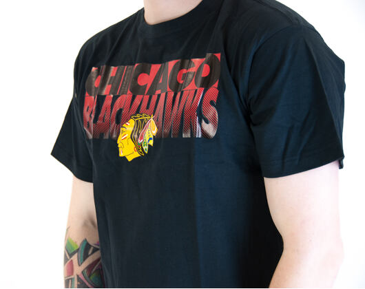 Triko Mitchell & Ness Team Shadow Traditional Chicago Blackhawks Team Colors