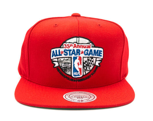 Kšiltovka Mitchell & Ness 35th Annual All Star Game Red Snapback