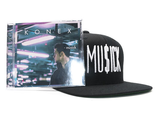 Set Snapback + CD KONEX Musick EP Pack White