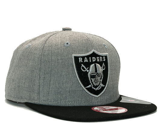 Kšiltovka New Era Seasonal Heather Oakland Raiders Gray/Black Snapback