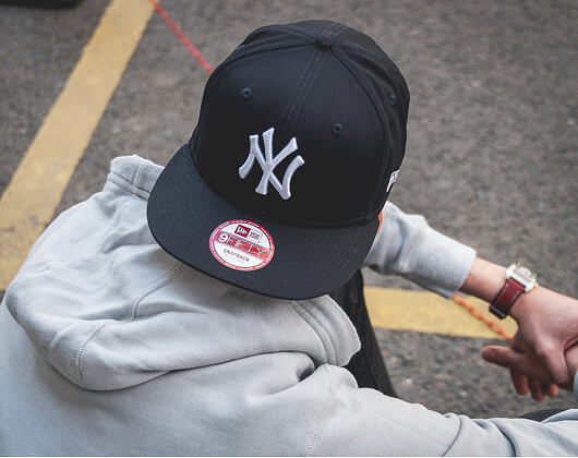 Kšiltovka New Era - MLB 9FIFTY - NY Yankees - Black / White