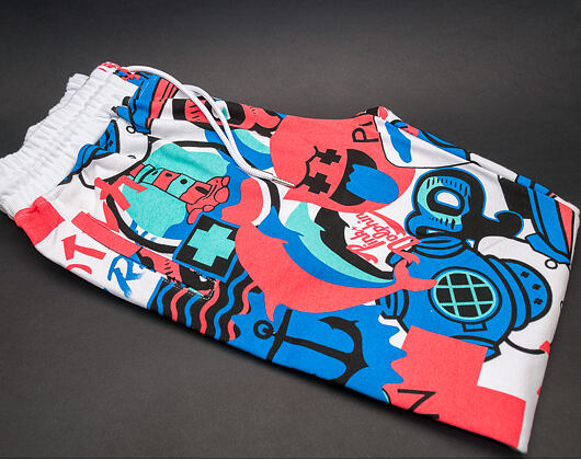 Tepláky Pink Dolphin Timeless Multicolor