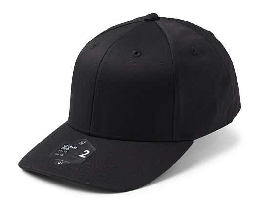 Kšiltovka State of WOW Crown 2 Baseball Black Velcro Strapback