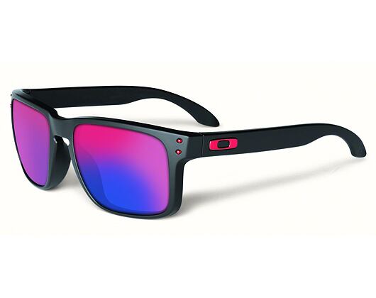 Sluneční brýle Oakley Holbrook Matte Black / Positive Red Iridium