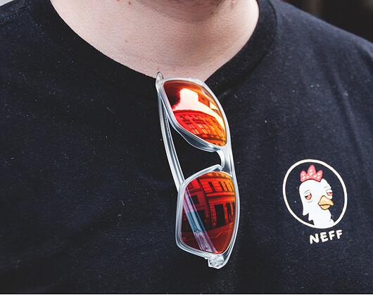 Sluneční Brýle Oakley Sliver XL Matte Clear / Torch Iridium - OO9341-09