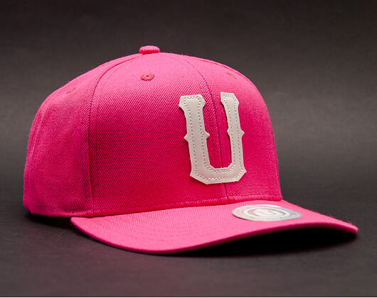 Kšiltovka UPFRONT United Baseball Dark Pink Snapback