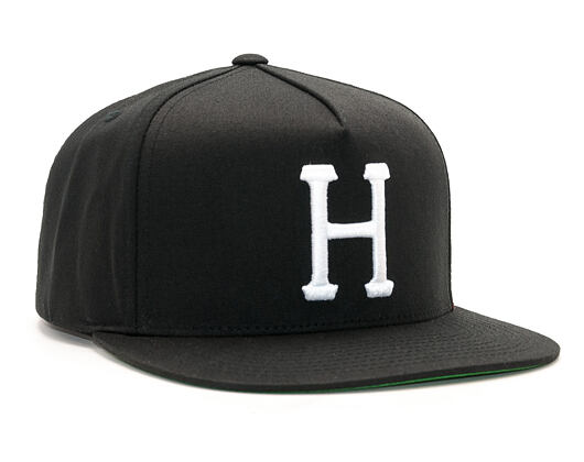 Kšiltovka HUF Classic H Black Snapback