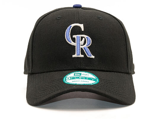 Kšiltovka New Era The League Colorado Rockies Black 9FORTY Strapback