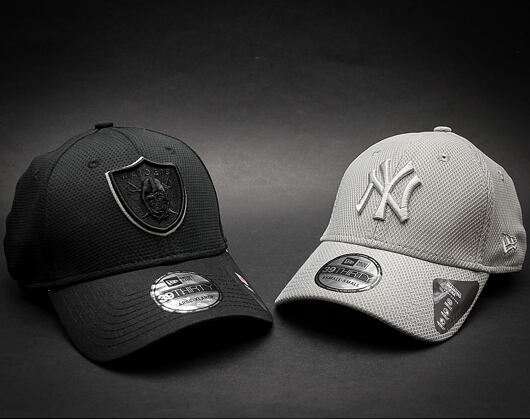 Kšiltovka New Era Mesh Outline Oakland Raiders Official Colors Stretchfit