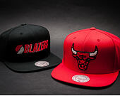 Kšiltovka Mitchell & Ness Solid Team Colour Chicago Bulls Red Snapback