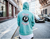 Mikina s kapucí Pink Dolphin 8 Ball Hoodie Aqua