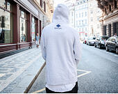 Mikina s kapucí Pink Dolphin Splash Wave Hoodie Heather Grey
