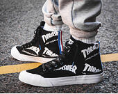 Boty HUF Thrasher Classic Hi Black