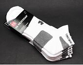 Ponožky Under Armour HeatGear 3 pack No Show White/Black