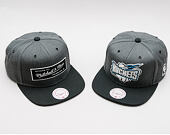 Kšiltovka Mitchell & Ness G3 Logo Houston Rockets Grey/Black Snapback