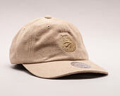 Kšiltovka Mitchell & Ness Micro Suede Slouch Toronto Raptors Tan Strapback