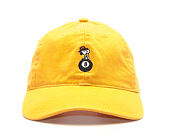Kšiltovka HUF Peanuts Spike 8 Ball Curve Brim Gold Strapback