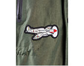 Bunda Sprayground Army Patches Parka Green