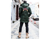 Bunda Sprayground Army Patches Parka Green
