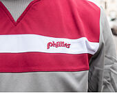 Mikina New Era Border Edge Crew Neck Philadelphia Phillies Grey/Burgundy/White