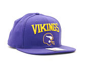 Kšiltovka New Era Heritage Wool Minnesota Vikings 9FIFTY Purple Snapback