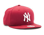 Dámská Kšiltovka New Era League Essential New York Yankees 9FIFTY Red Snapback