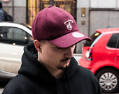 Kšiltovka Mitchell & Ness Throwback Miami Heat Burgundy Snapback