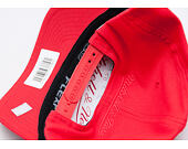 Kšiltovka Mitchell & Ness 110 Brand Chicago Bulls Red Snapback
