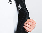 Mikina Kappa Banda Anniston Black/White
