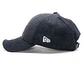 Kšiltovka New Era Heather Team Essential New York Yankees Heather Navy 9FORTY Strapback