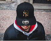 Kšiltovka New Era Camo Metal Logo New York Yankees 9FIFTY Black Snapback