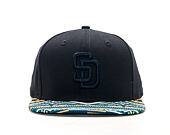 Kšiltovka New Era West Coast Visor Print San Diego Padres 9FIFTY Navy Snapback