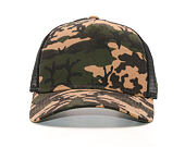 Kšiltovka New Era Seasonal Camo 9FORTY TRUCKER Woodland Camo Snapback