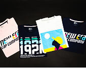 Triko New Era Story Tee Light Navy