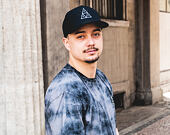 Kšiltovka HUF 420 Triple Triangle Black Snapback