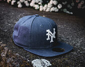 Kšiltovka New Era Linen Felt New York Mets 9FIFTY Navy Strapback