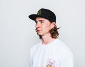 Kšiltovka HUF Apparel Cap Triple Triangle Trucker Black Snapback