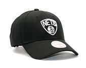 Kšiltovka Mitchell & Ness Low Pro Brooklyn Nets Black Strapback