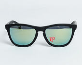 Sluneční Brýle Oakley Frogskins Matte Black/Emerald Iridium Polarized 24–404