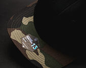 Kšiltovka State of WOW Crown 13 Black/Camo Snapback