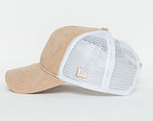 Dámská Kšiltovka New Era Women Felt Trucker 9FORTY Stone Snapback