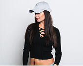 Dámská Kšiltovka New Era Jersey Essential New York Yankees 9FORTY Gray/Gray Strapback
