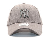 Dámská Kšiltovka New Era Jersey Essential New York Yankees 9FORTY Grey Heather/Grey Heather Strapbac