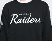 Mikina New Era Team Apparel Crewneck Oakland Raiders Black