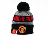 Kulich New Era Crown Bobble Knit Manchester United Black